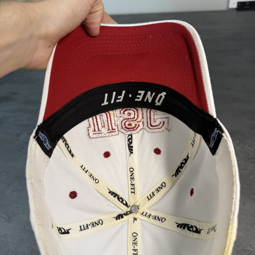 USC Trojans Hat White Flex Fitted Stretch White Baseball Cap Southern California - Picture 6 of 7